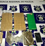 Pai e filho são presos com R$ 50 mil em drogas na cidade de Arapiraca