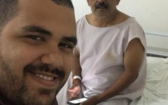 Edvaldo Silva foi operado no hospital Chama em Arapiraca; recuperação deve durar entre 40 e 60 dias 