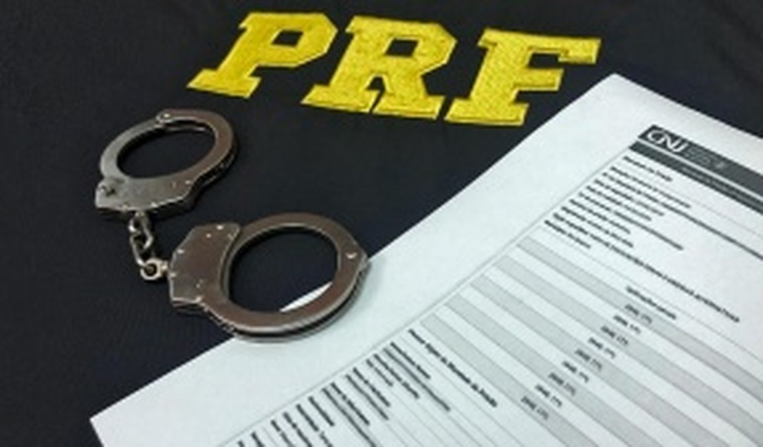 Foragido da Justiça do ES é preso pela PRF em Alagoas