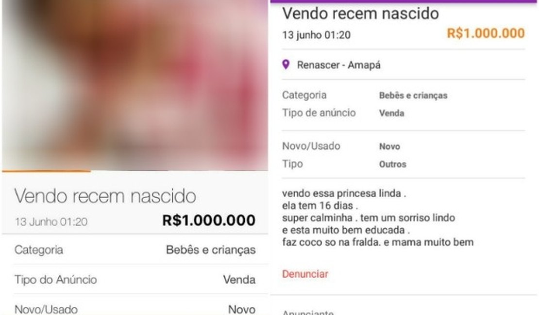 Pai anuncia que quer vender a própria filha por um milhão de reais