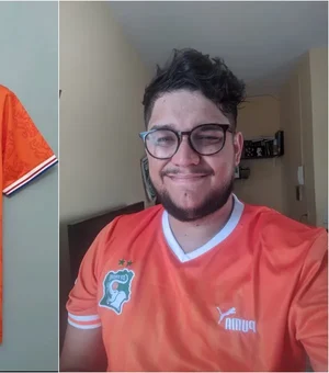 Cearense compra blusa da Holanda pela internet e recebe da Costa do Marfim