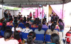 Outubro Rosa: Secretaria de Saúde de Porto Calvo promove evento na Mangazala