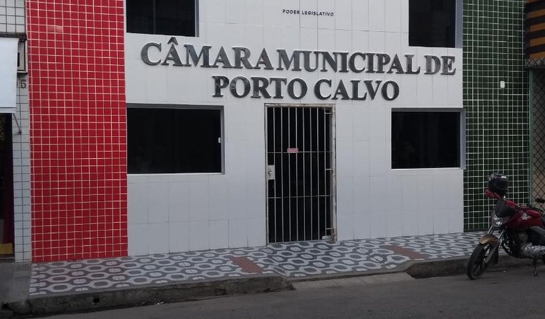 Câmara de Porto Calvo só realiza sessão ordinária a cada 15 dias