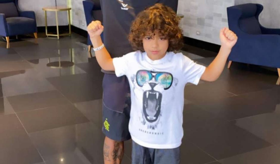 Felipe Melo explica foto do filho com Gabigol depois de receber críticas