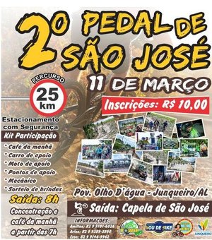 Povoado na cidade de Junqueiro terá evento ciclístico em março