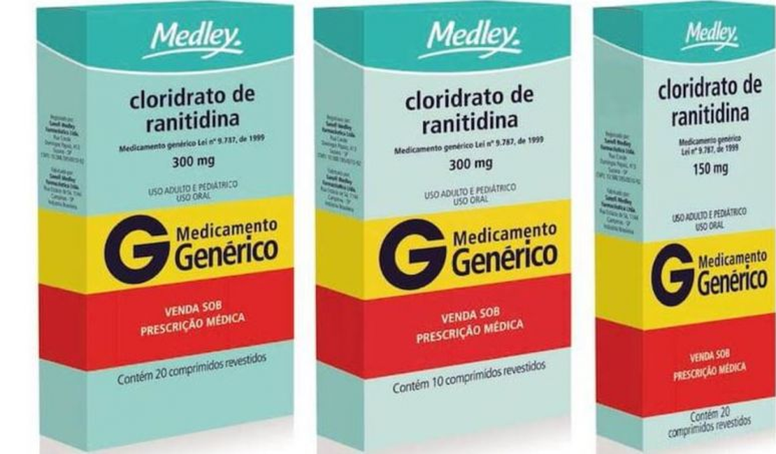 Laboratórios recolhem medicamentos para úlcera no estômago