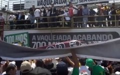 Manifestação em Brasília contra o fim da vaquejada no país