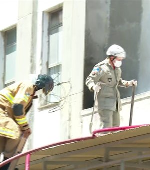 Incêndio atinge o Hospital Federal na Zona Norte do Rio de Janeiro