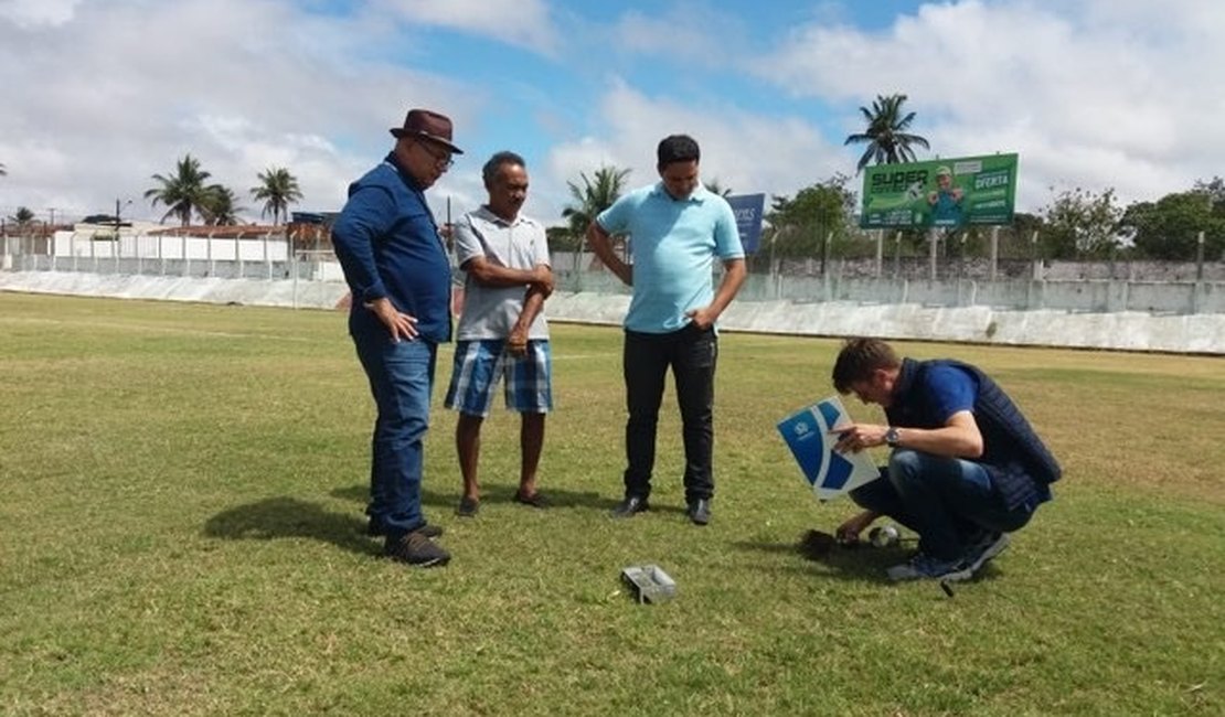 Projeto Gramados em Alagoas começou e vai durar toda esta semana no interior alagoano