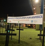 Defensoria Pública, Coren e OAB promovem ato simbólico em homenagem às vítimas da Covid-19
