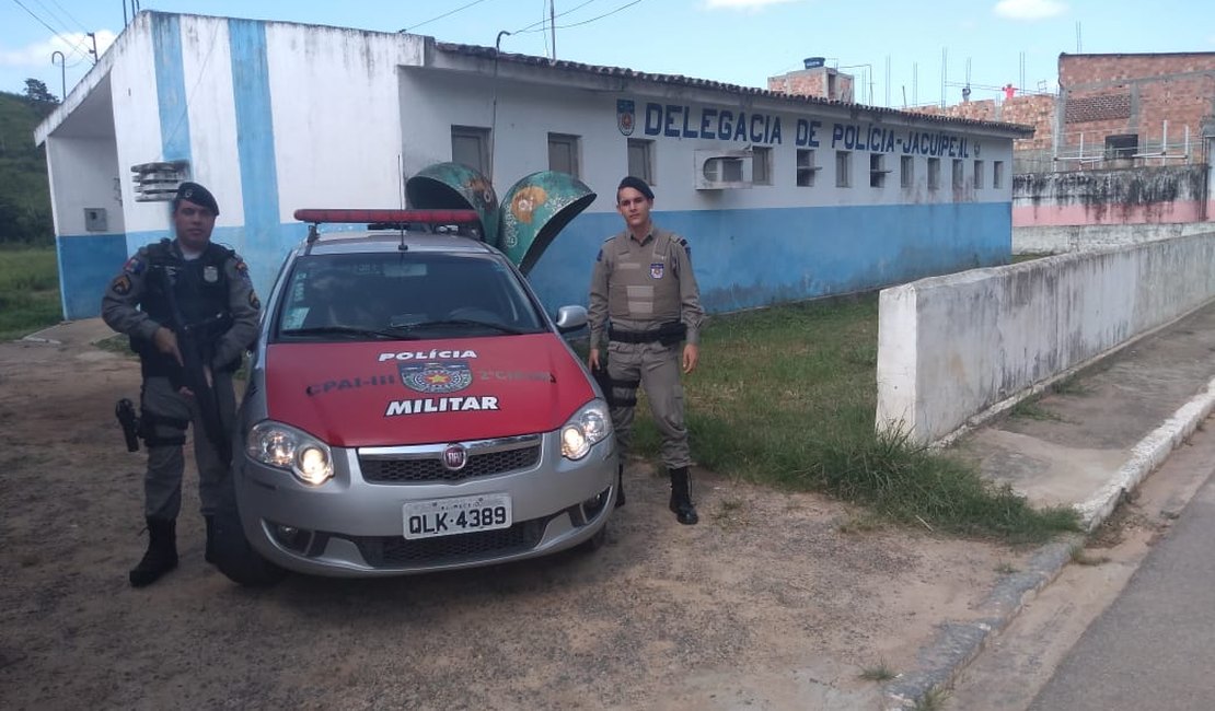 Polícia Militar resgata grávida mantida em cárcere privado em Jacuípe