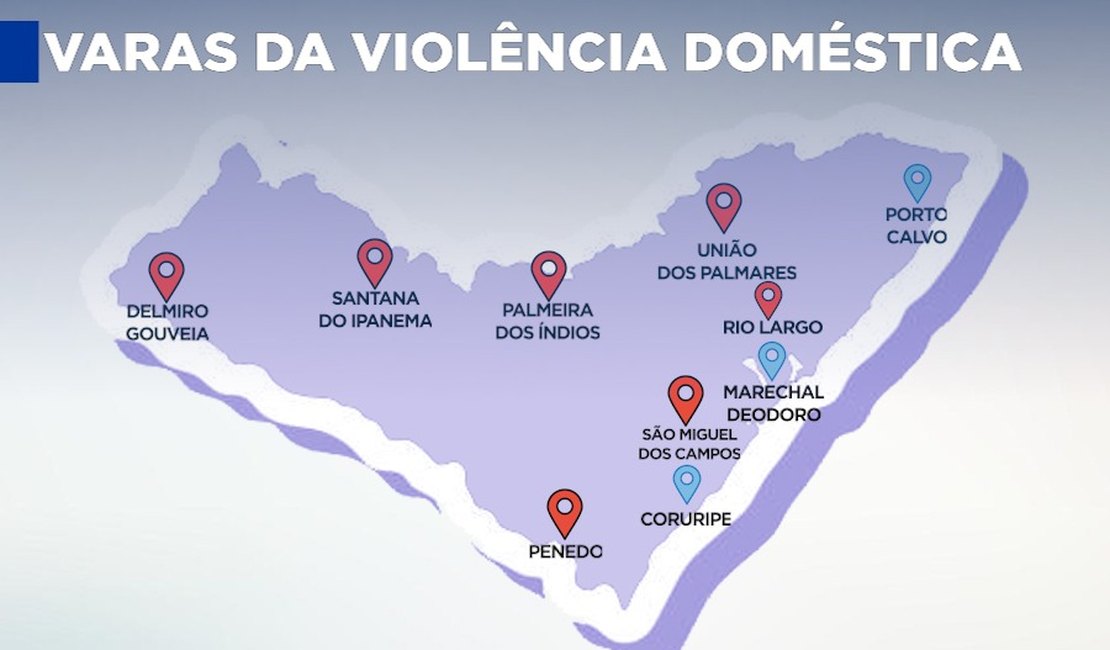 Juizados Especiais de sete  comarcas do interior vão atender casos de violência doméstica