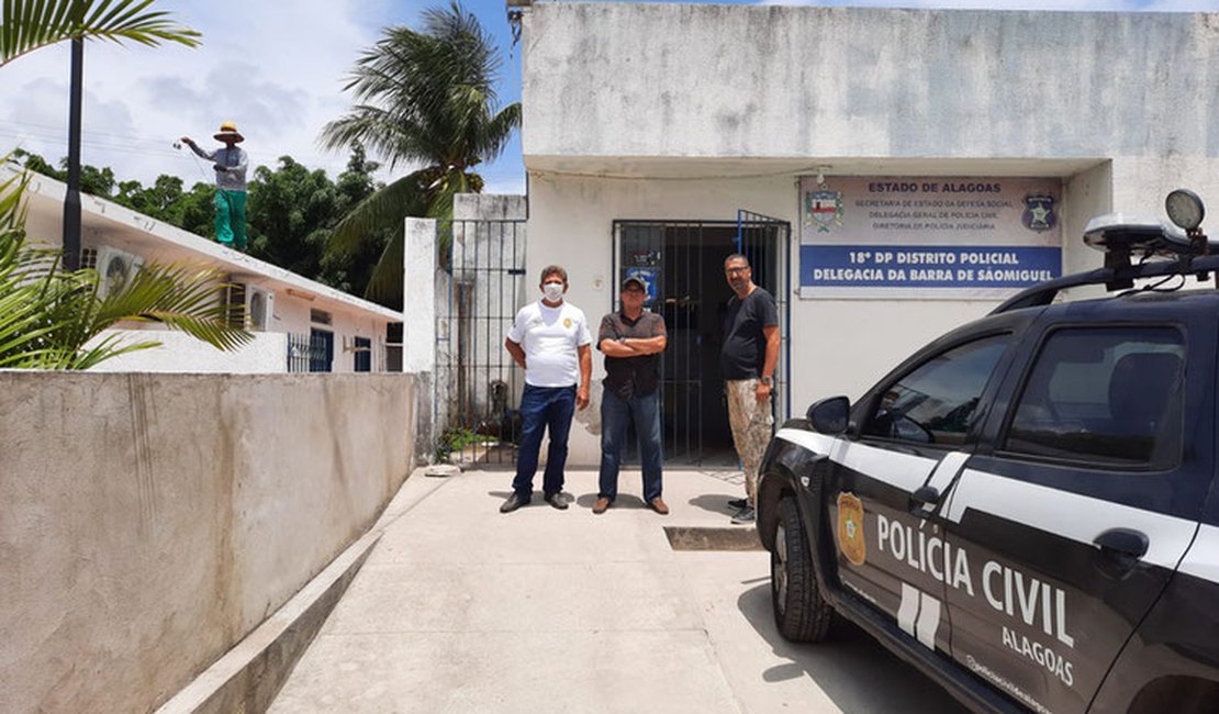 Polícia prende morador de rua acusado de assassinato na Barra de São Miguel
