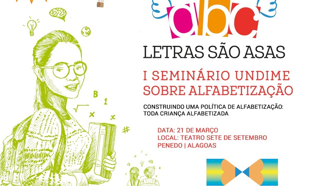 Undime/ AL lança campanha de alfabetização em Penedo nesta quarta-feira (21)