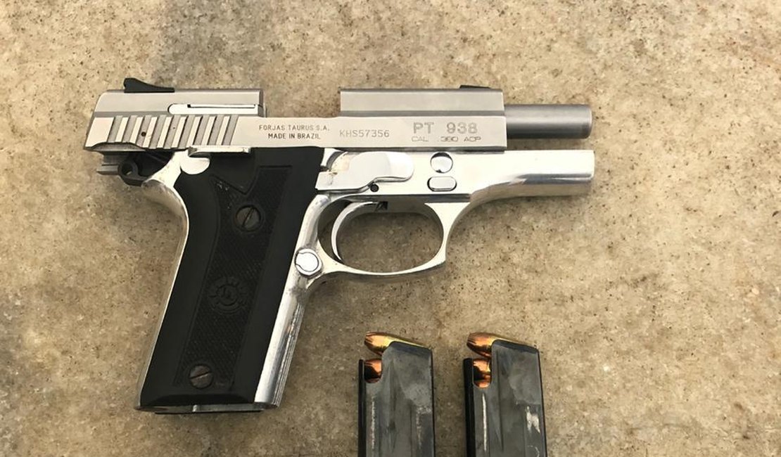Denúncia anônima leva a apreensão de arma de fogo na Chã de Jaqueira