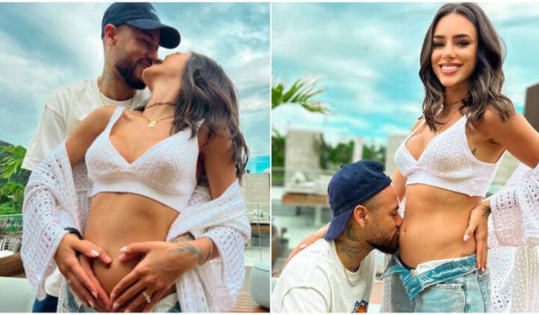 Bruna Biancardi anuncia que está grávida de Neymar: 'Sonhamos com a sua vida'