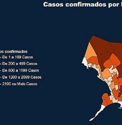 Bairros da parte alta de Maceió lideram ranking de casos de covid-19