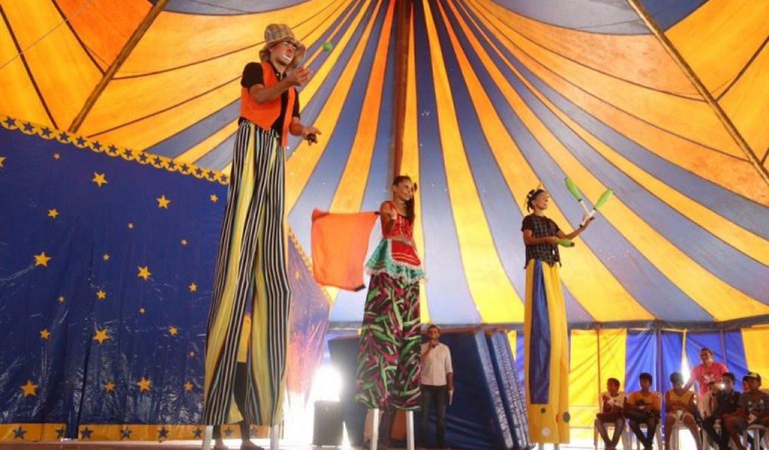 Escola de Circo faz apresentação gratuita nesta sexta em Arapiraca