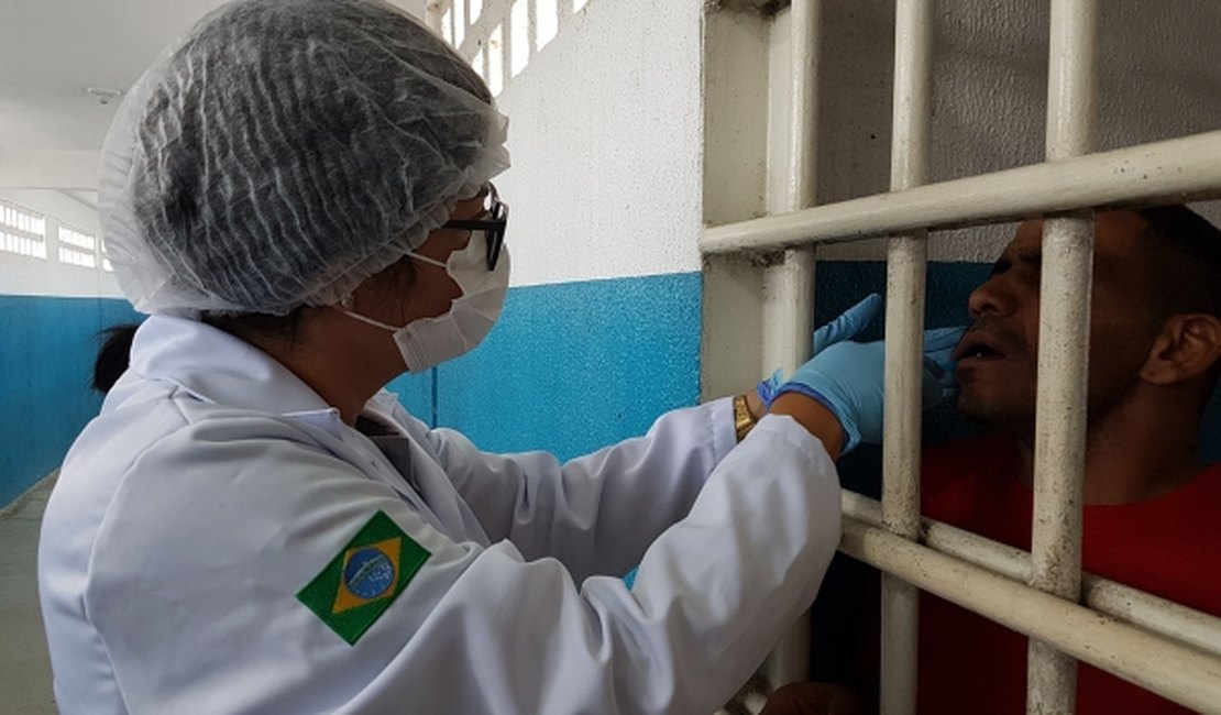 Estado avança com coleta de material genético no sistema prisional de Alagoas
