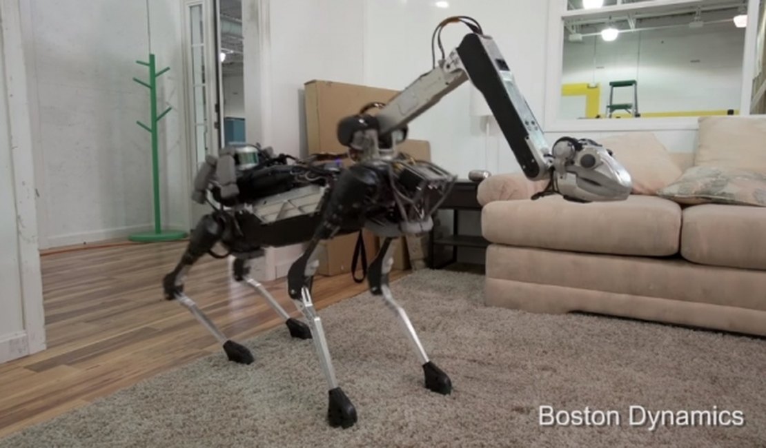 Novo robô-cão bastante ágil da Boston Dynamics pode ajudar nas tarefas domésticas