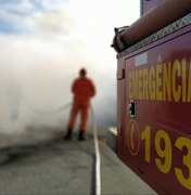 Principio de incêndio é registrado em residência no Aldebaran, em Maceió  