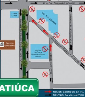 Trânsito da Jatiúca passará por alterações; confira mapa
