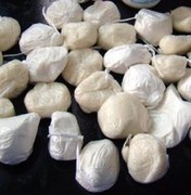 Homem é preso com quase 1,2 kg de cocaína em Maceió