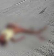 Mulher grávida morre atropelada na BR-101, altura do município de Messias 