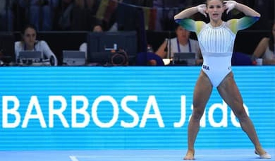 Jade Barbosa conquista a medalha de ouro na Copa do Mundo de Ginástica Artística