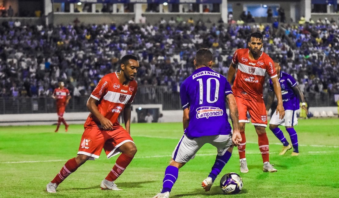 CSA e CRB iniciam a disputa pelo título Alagoano
