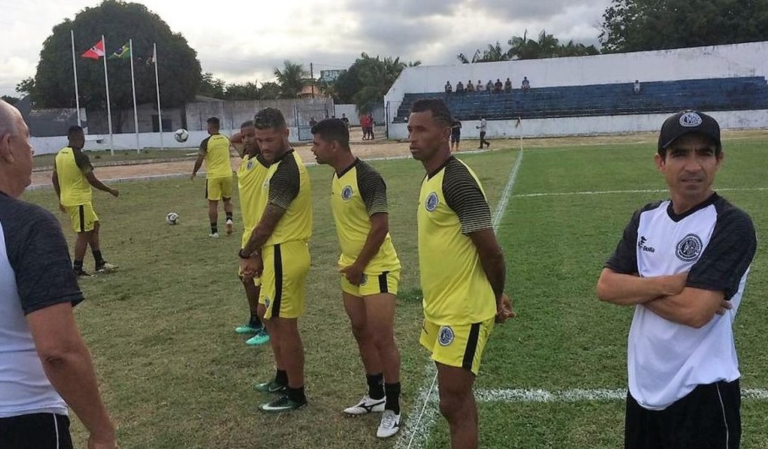 ASA treina em Bragança-PA antes da estreia na Copa do Brasil contra o Bragantino