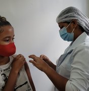 São Luís do Quitunde começa vacinar crianças contra covid-19