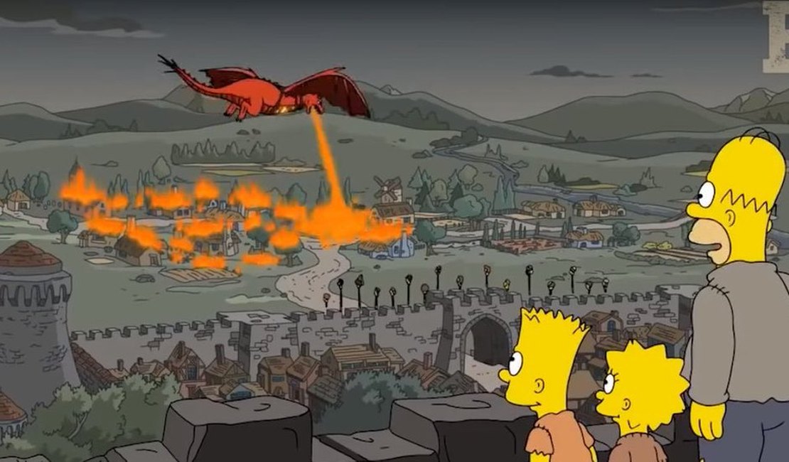 'Os Simpsons' previram penúltimo episódio de 'GoT'