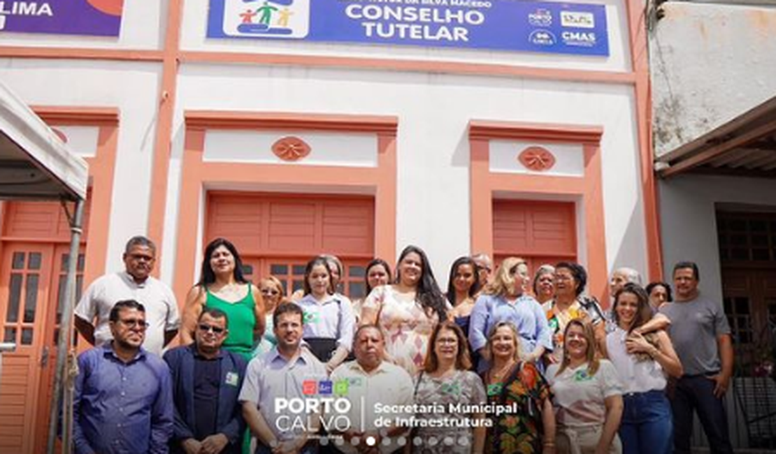 Porto Calvo inaugura nova sede do Conselho Tutelar no feriado de 7 de setembro