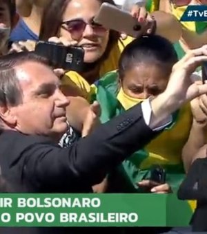 Aliada do presidente, Record ignora evento da Independência com Bolsonaro