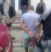 Adolescente é detido com arma de fogo em avenida de Maceió