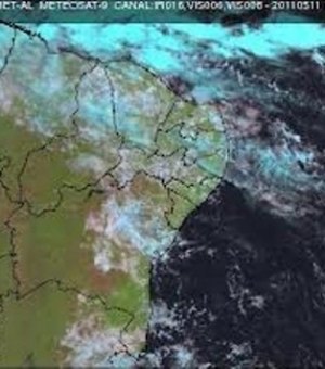 Previsão do tempo aponta chuvas rápidas no fim de semana em Alagoas