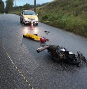 Colisão frontal entre carro e moto deixa homem morto em Porto Calvo