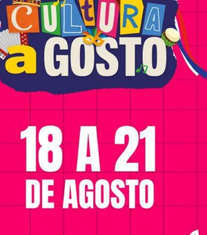 Festival ''Cultura a Gosto'' começa nesta quinta (18) com apresentações em quatro polos em Jaraguá