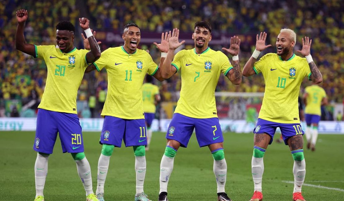 Brasil vence Coreia do Sul por 4 a 1 e avança para as quartas de final da Copa do Mundo