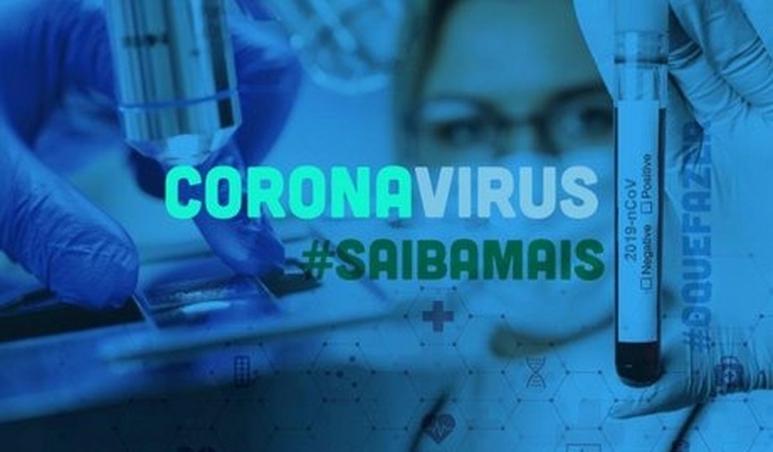 Alagoas tem 44.633 casos da covid-19 e 1.264 óbitos pela doença