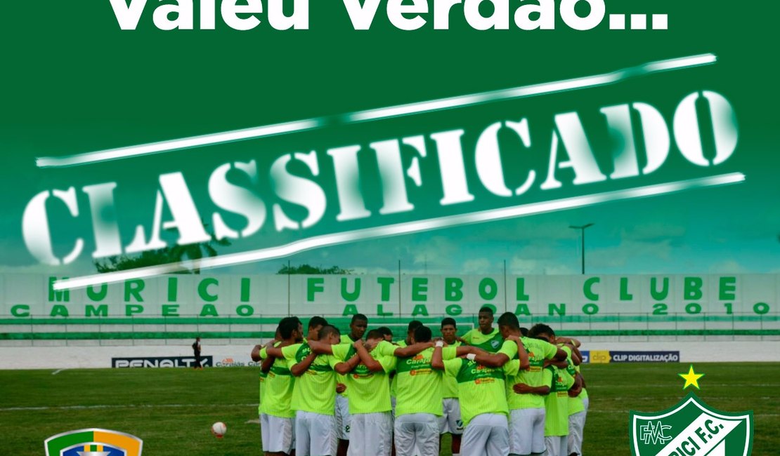 Murici surpreende, elimina América MG e passa de fase na Copa do Brasil