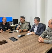 Polícia concede entrevista sobre a prisão de autores de atentado ocorrido em Porto Calvo
