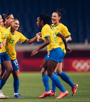 Brasil vence Zâmbia por 1 a 0 e enfrenta Canadá nas quartas de final do futebol feminino