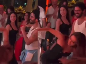 Vídeo: Juliette “arrasta” Anitta da pista de dança e diverte fãs