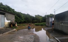 Transbordamento deixou famílias desalojadas em Porto Calvo