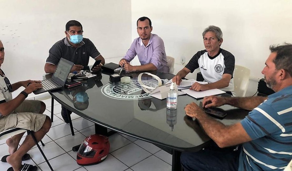 Diretoria do ASA se reúne para discutir planos do Sócio-torcedor