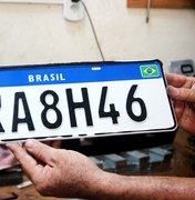 Adoção do novo modelo de placa será implantada em Alagoas a partir do dia (17) 
