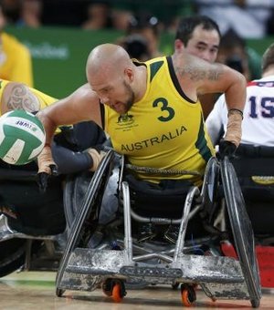 Austrália vence EUA em final eletrizante do rugby em cadeira de rodas