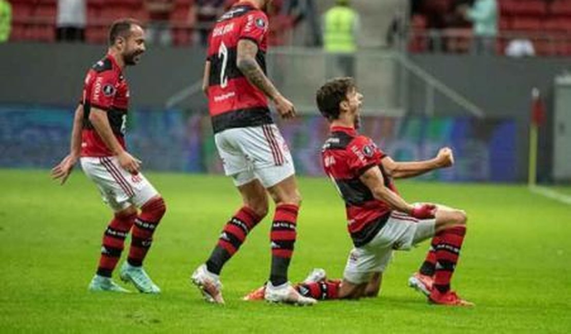 Flamengo goleia o Defensa y Justicia, avança e pode encarar rival brasileiro nas quartas